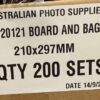 Bag & Board 9" x 12" (Carton 200) - Magic Seal Bag with Strawboard backing card - Image 3