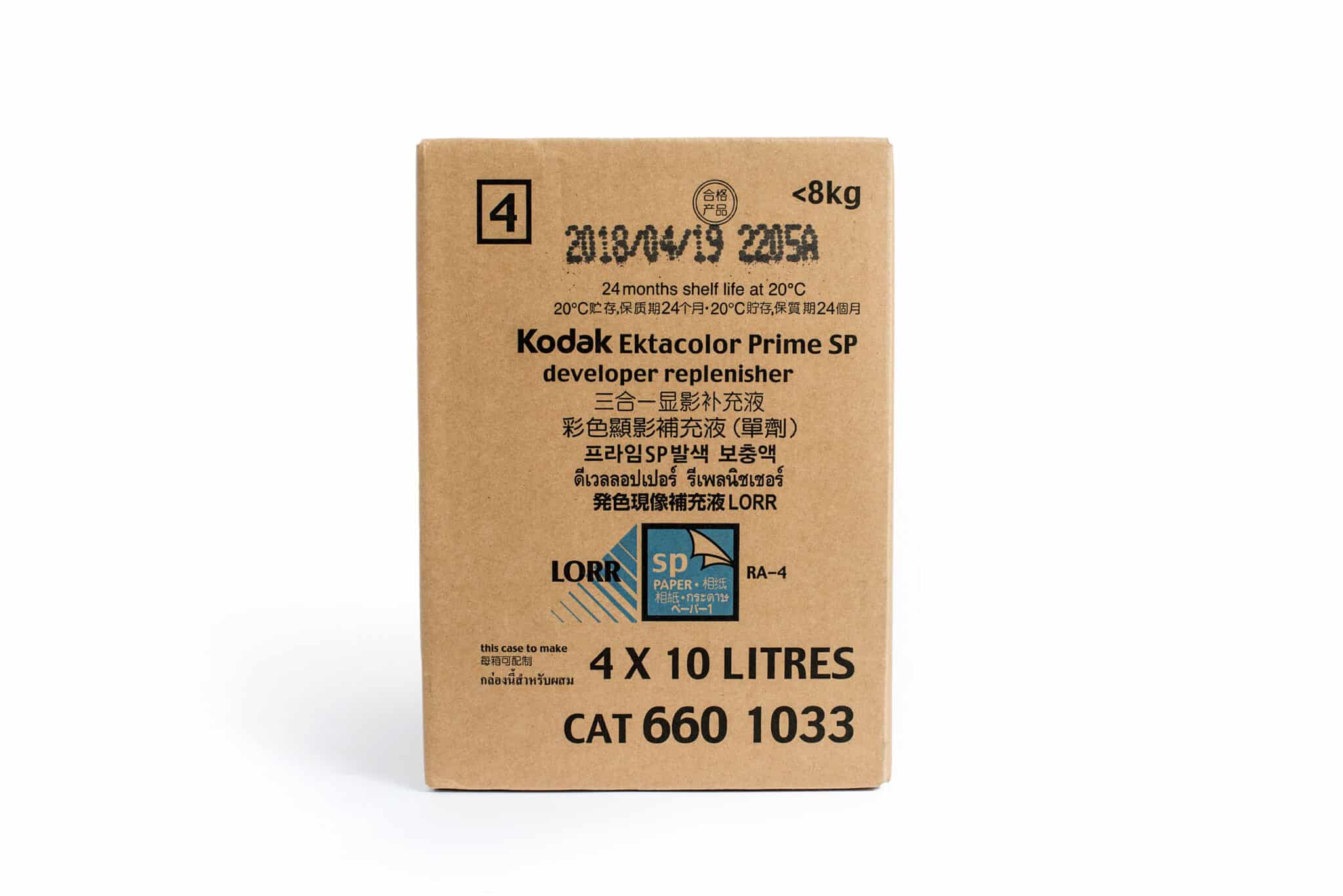 Kodak Ektacolor RA-4 Paper Developer - LORR 10 Litre | Australian 