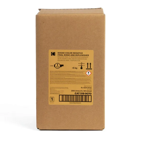 Kodak C-41 Colour Final Rinse and Replenisher 50 Litre (MOQ=4)