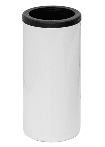 350ml Stainless Steel Can Cooler, White