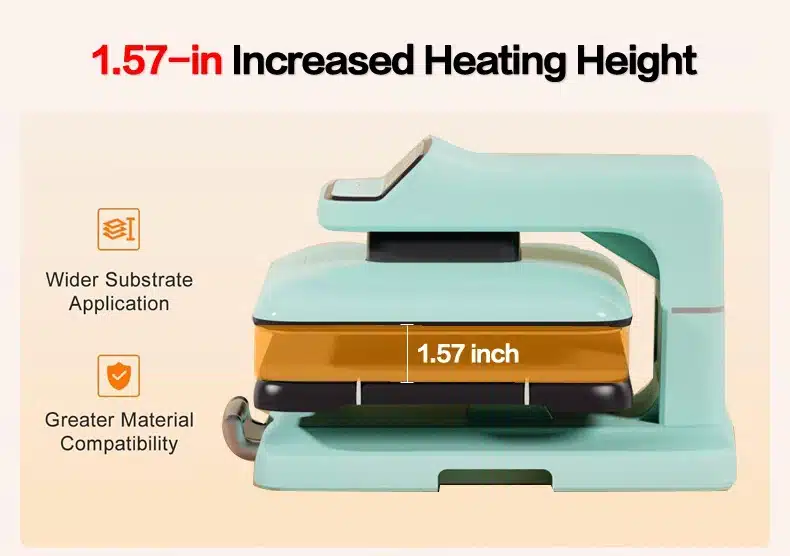 FreeSub F3880 Flat Press - Auto Release (38cm x 38cm) - Image 2