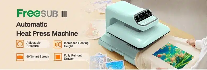 FreeSub F3880 Flat Press - Auto Release (38cm x 38cm) - Image 6